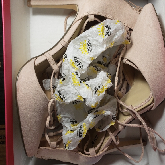 NWT Women's JustFab Kaego 3.75in Heels - Picture 5 of 5